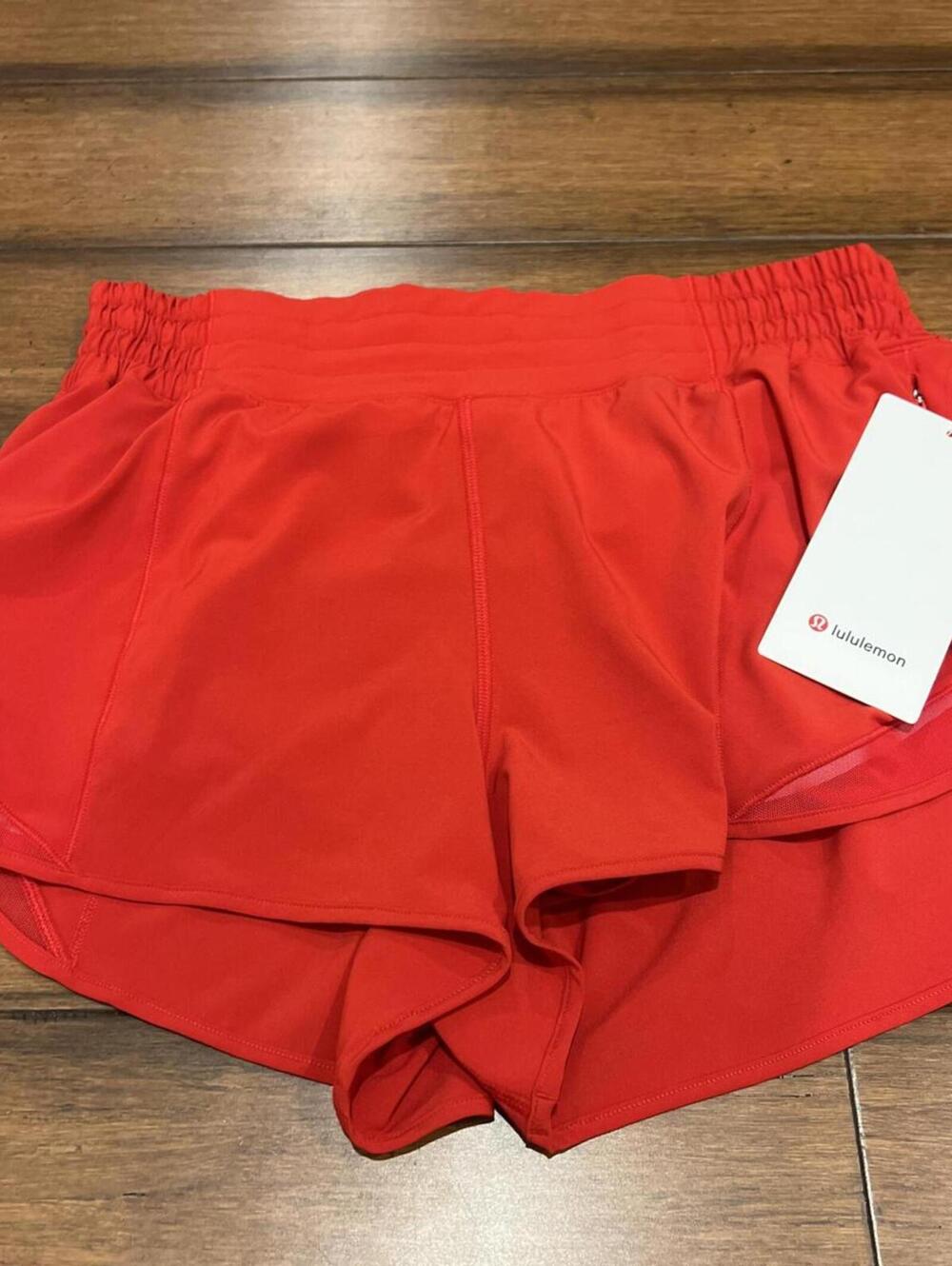 Lululemon Women's Red Shorts